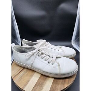 Jonsen Milan Mens White Leather Sneakers‎ Size 11
